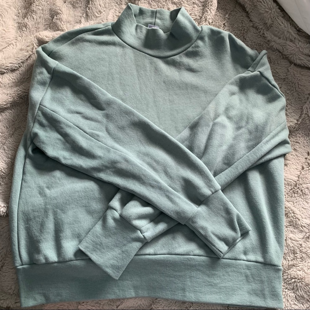 PINK ROSE High Neck Sweater